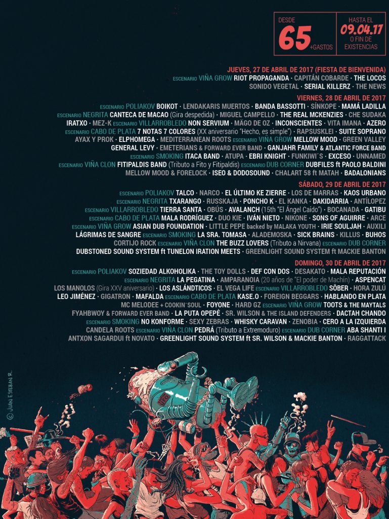 Viña Rock por días - C'Mon Murcia
