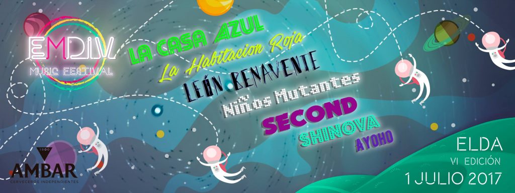 ¿Quieres ir gratis al EMDIV con La Casa Azul, La Habitación Roja, Niños Mutantes, Second…?