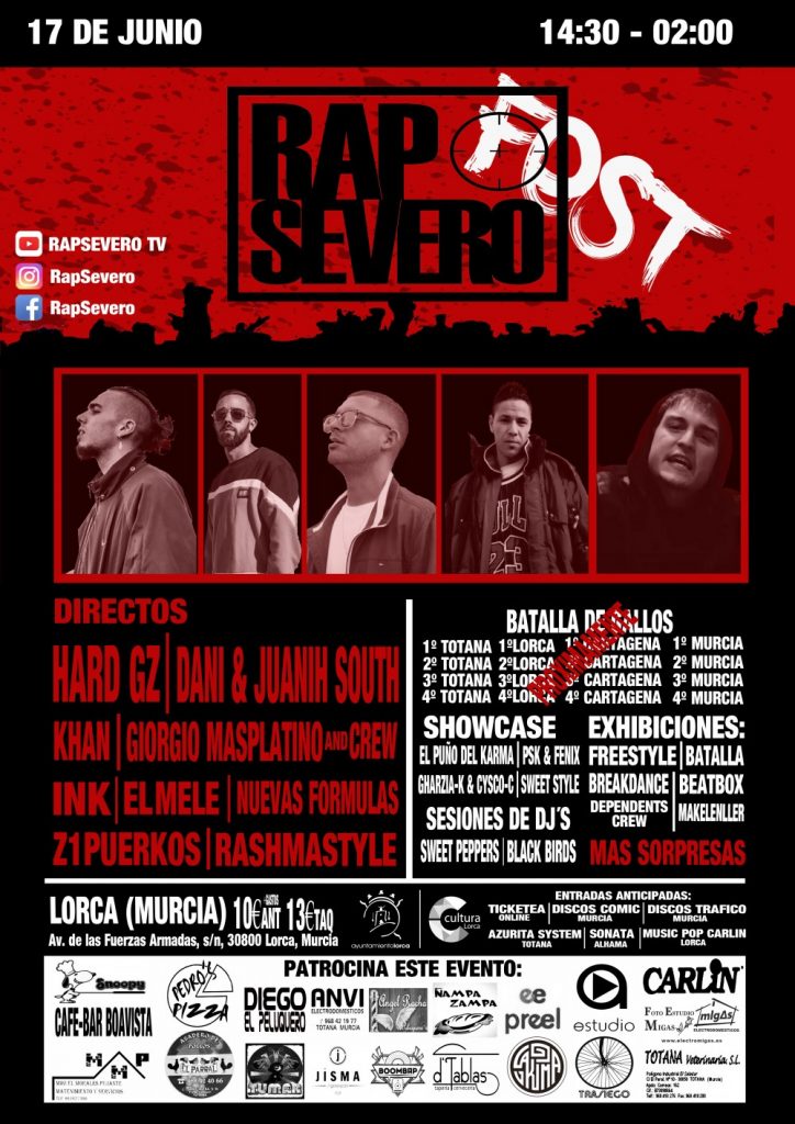 rap severo fest hard hz lorca - cmon murcia