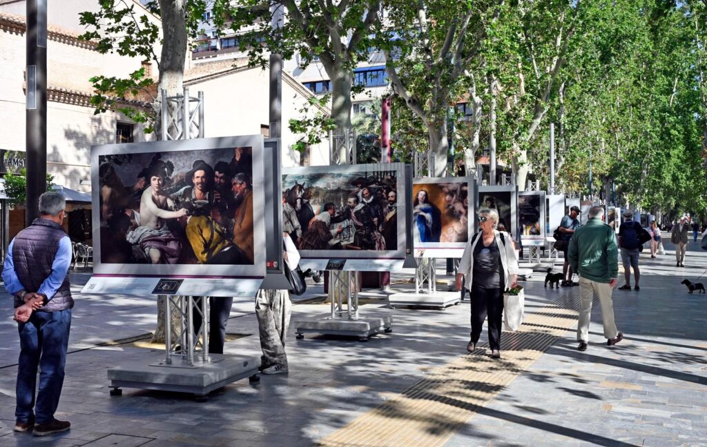 Las obras del Museo del Prado salen a la calle en Murcia con una muestra itinerante
