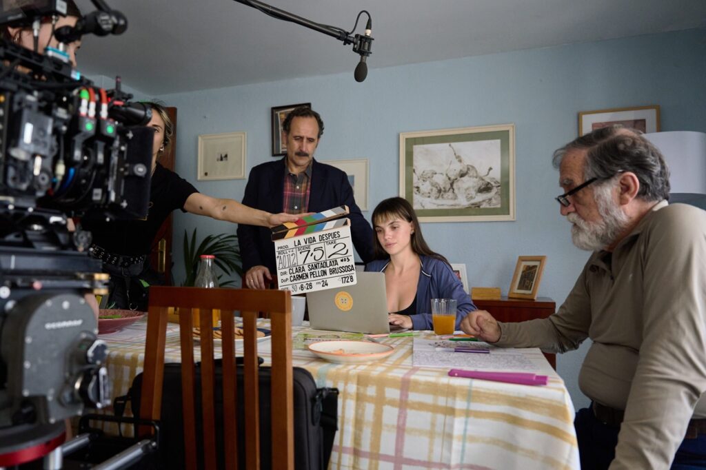 El rodaje de «La vida después» de Clara Santaolaya finaliza en la Región de Murcia