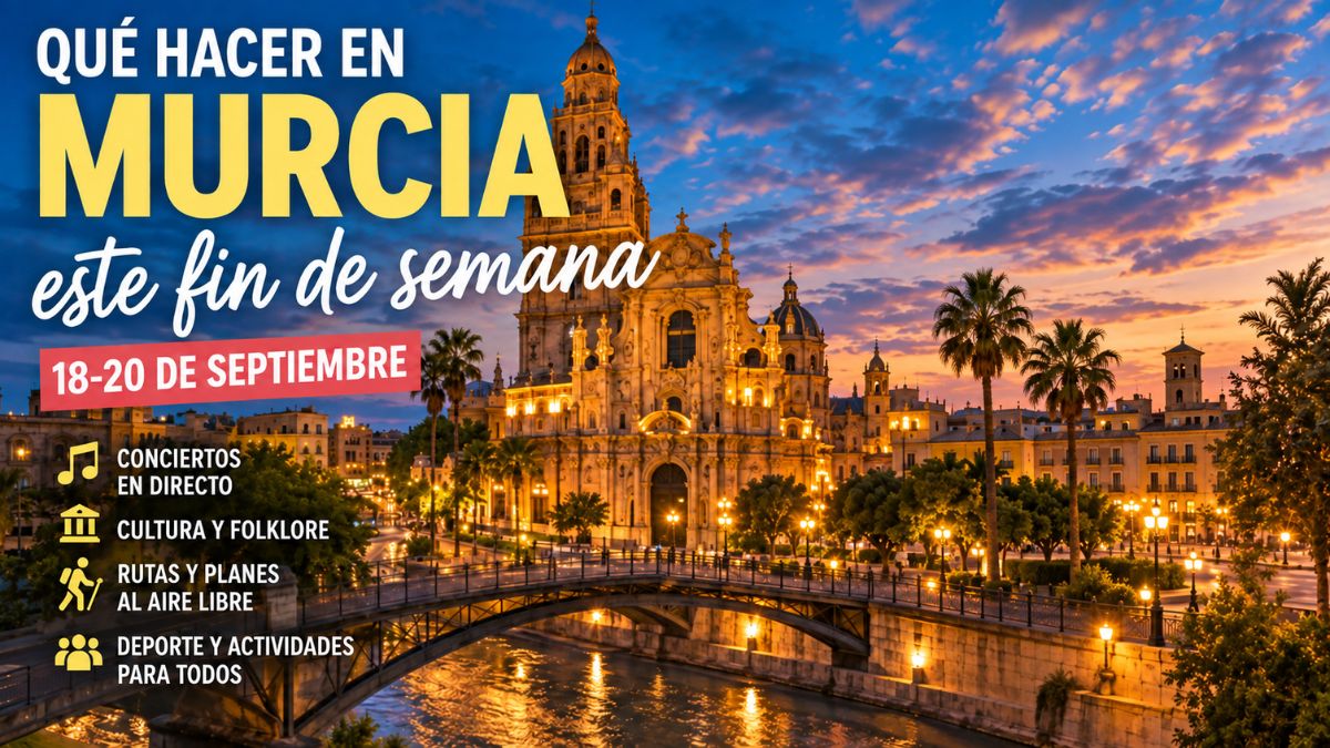 Qué hacer este fin de semana en Murcia 