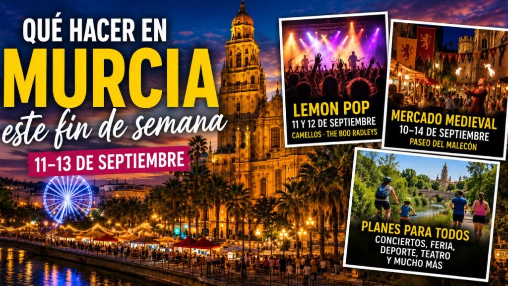 Qué hacer este fin de semana en Murcia
