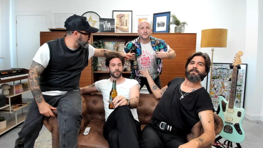 Viva Suecia se convierte en Viva Murcia antes de su concierto en Espacio Norte